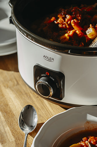 Adler AD 6413W gryde 5,8 L 290 W Hvid, Sort