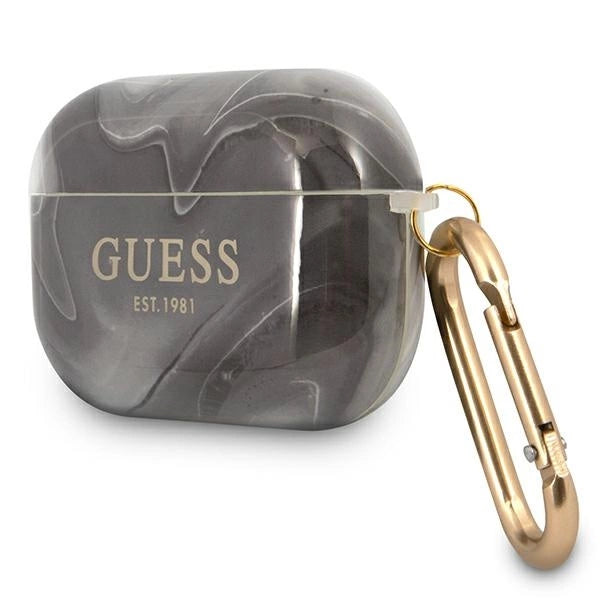 Guess GUAPUNMK AirPods Pro cover sort/sort Marble Collection