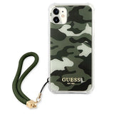 Guess GUHCN61KSARKA iPhone 11 6.1" / Xr grøn/khaki hardcase Camo Collection