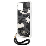 Guess GUHCP12LKSARBK iPhone 12 Pro Max 6.7" sort/sort hardcase Camo Collection