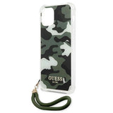 Guess GUHCP12LKSARKA iPhone 12 Pro Max 6.7" grøn/khaki hardcase Camo Collection