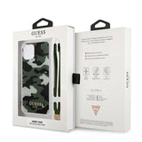 Guess GUHCP12LKSARKA iPhone 12 Pro Max 6.7" grøn/khaki hardcase Camo Collection