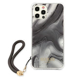 Guess GUHCP12LKSMAGR iPhone 12 Pro Max 6.7" grå/grå hardcase Marble Collection