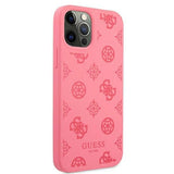 Guess GUHCP12LLSPEFU iPhone 12 Pro Max 6.7" fuchsia/fuchsia hardcase Peony Collection