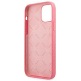 Guess GUHCP12LLSPEFU iPhone 12 Pro Max 6.7" fuchsia/fuchsia hardcase Peony Collection
