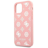 Guess GUHCP12LLSPEWPI iPhone 12 Pro Max 6.7" pink/pink hard case Peony Collection