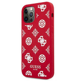 Guess GUHCP12LLSPEWRE iPhone 12 Pro Max 6.7" rød/rød hard case Peony Collection