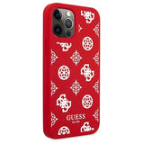 Guess GUHCP12LLSPEWRE iPhone 12 Pro Max 6.7" rød/rød hard case Peony Collection