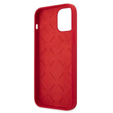 Guess GUHCP12LLSPEWRE iPhone 12 Pro Max 6.7" rød/rød hard case Peony Collection