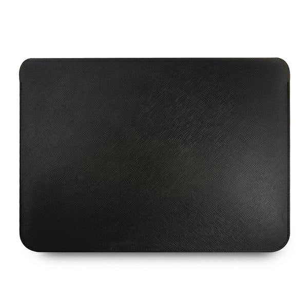 Guess Saffiano Script cover til en 13" laptop - sort