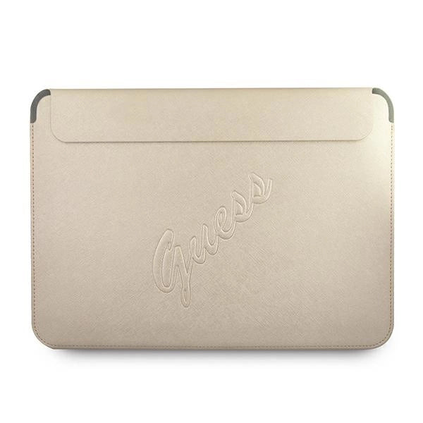 Gæt Saffiano Script tilfælde for en 13 "laptop - guld