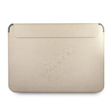 Gæt Saffiano Script tilfælde for en 13 "laptop - guld