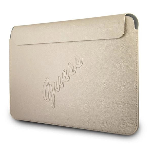 Gæt Saffiano Script tilfælde for en 13 "laptop - guld