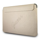 Gæt Saffiano Script tilfælde for en 13 "laptop - guld