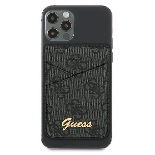 Guess Wallet Card Slot GUWMS4GTLBK MagSafe 4G grå/grå
