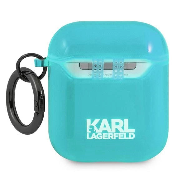 Karl Lagerfeld Choupette Case til AirPods 1/2 - Blå