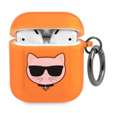 Karl Lagerfeld KLA2UCHFO AirPods-cover pomaranczowy/orange Choupette
