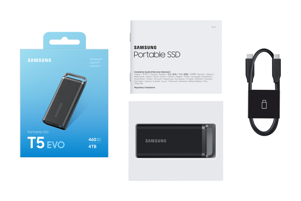 Samsung MU-PH4T0S 4 TB 3.2 Gen 1 (3.1 Gen 1) Sort
