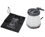 Adler AD 1279 elkedel 0,6 L 750 W Sort, Hvid