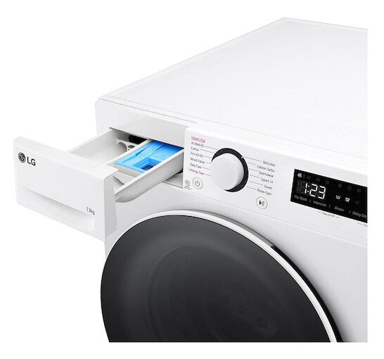 LG F4Y5LYP0W vaskemaskine Front-læsning 13 kg 1360 rpm Hvid