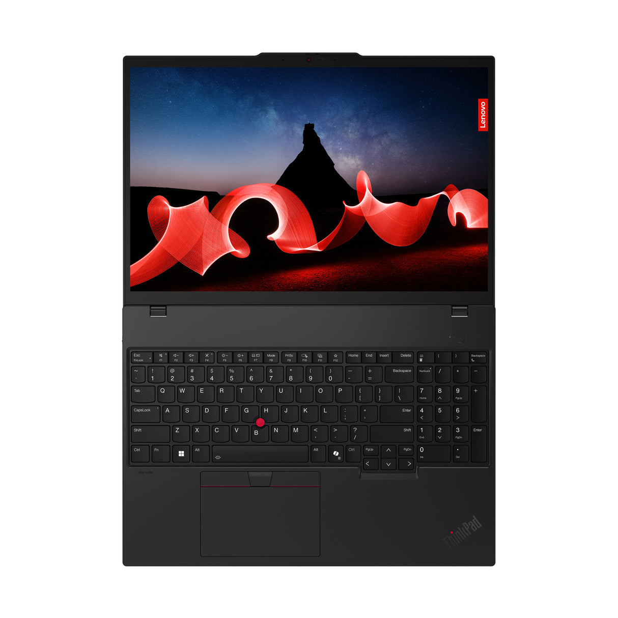 Lenovo ThinkPad T16 Gen 3 Intel Core Ultra 7 155U Laptop 40,6 cm (16") WUXGA 32 GB DDR5-SDRAM 512 GB SSD Wi-Fi 6E (802.11ax) Windows 11 Pro Sort Nordisk