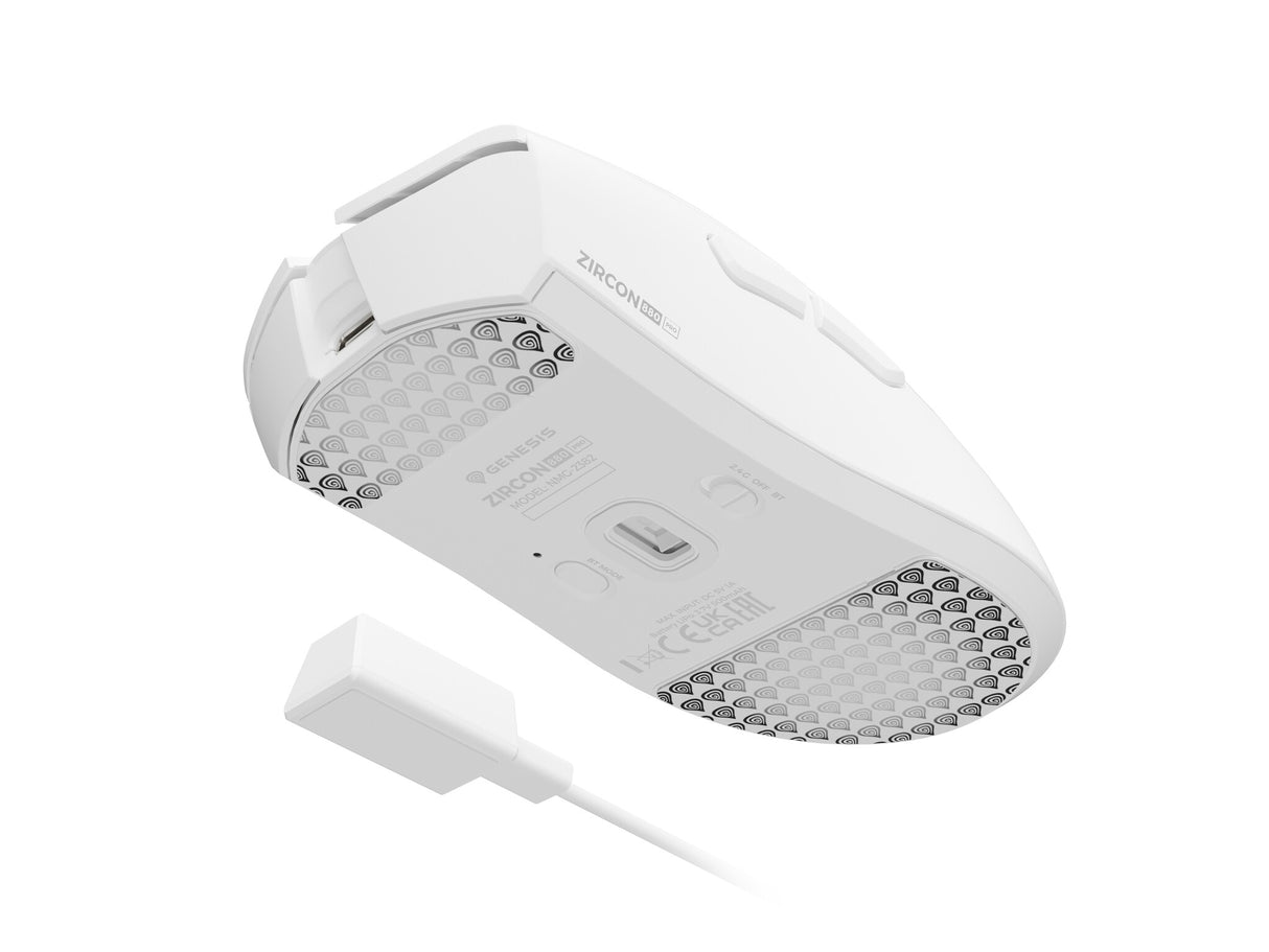 GENESIS Zircon 880 Pro mus Spil Højre hånd RF Wireless + Bluetooth + USB Type-C Optisk 30000 dpi