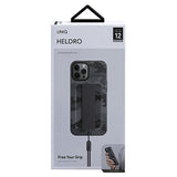 Uniq Heldro fodtøj til iPhone 12 / iPhone 12 Pro - sort camouflage
