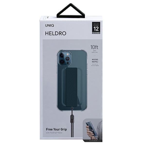 Uniq Heldro fodtøj til iPhone 12 / iPhone 12 Pro - gennemsigtigt