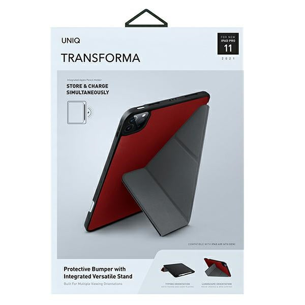 Uniq Transforma fodtøj til iPad Pro 11'' (2021) - rød