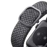 Uniq Aspen flettet rem til Apple Watch 1/2/3/4/5/6/7/8/SE/SE2 40/38/41 mm - Grå