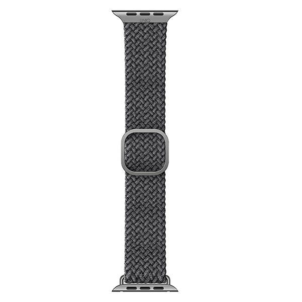 Uniq Aspen flettet rem til Apple Watch 1/2/3/4/5/6/7/8/SE/SE2 40/38/41 mm - Grå