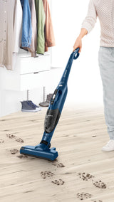 Bosch Serie 2 BBHF216 stav støvsuger & elektrisk kost 2-i-1 stangstøvsuger Batteri Dry Poseløs Blå
