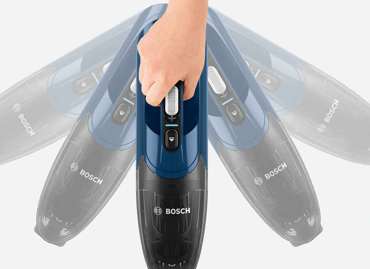 Bosch Serie 2 BBHF216 stav støvsuger & elektrisk kost 2-i-1 stangstøvsuger Batteri Dry Poseløs Blå
