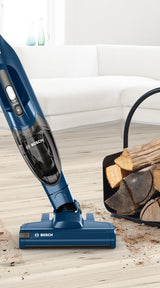 Bosch Serie 2 BBHF216 stav støvsuger & elektrisk kost 2-i-1 stangstøvsuger Batteri Dry Poseløs Blå