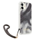 Guess GUHCP12SKSMAGR iPhone 12 mini 5.4" grå/grå hardcase Marble Collection