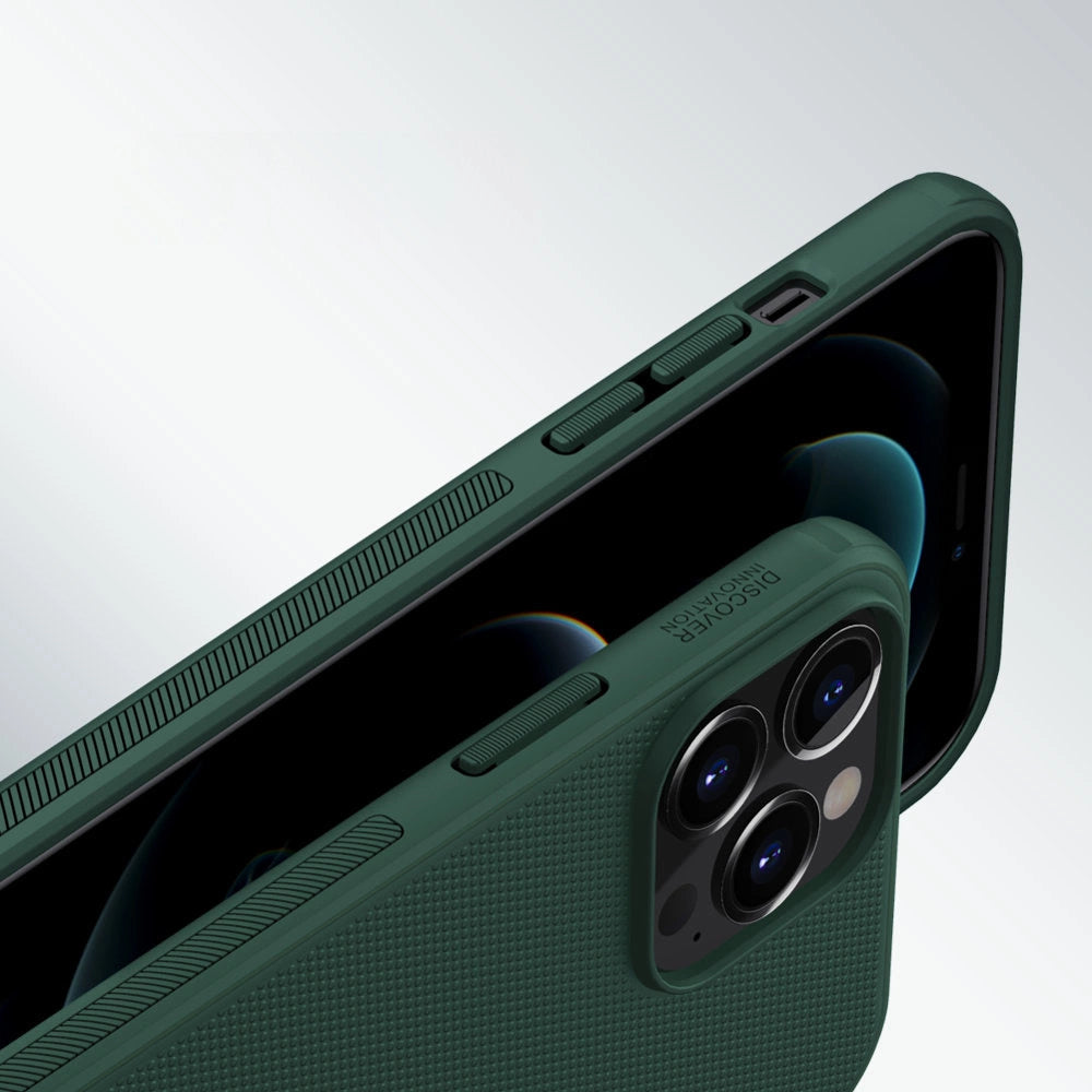 Nillkin Super Frosted Shield Pro holdbar kuffert, cover til iPhone 13 Pro Max, blå