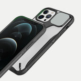 Nillkin Cyclops Case holdbar kuffert med kameraomslag og sammenklappelig stand til iPhone 13 Pro sort