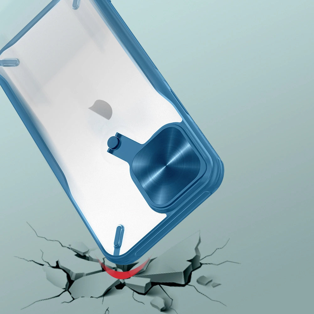 Nillkin Cyclops Case holdbar kuffert med kameraomslag og sammenklappelig stand til iPhone 13 Pro sort