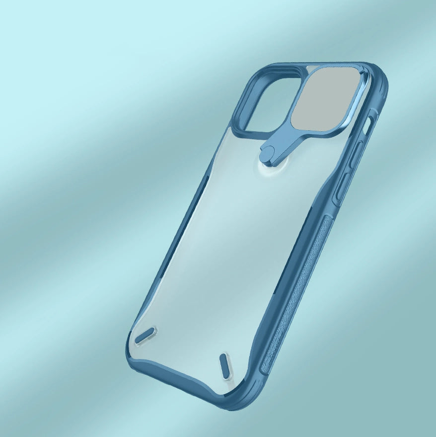 Nillkin Cyclops Case holdbar kuffert med kameraomslag og sammenklappelig stand til iPhone 13 Pro sort
