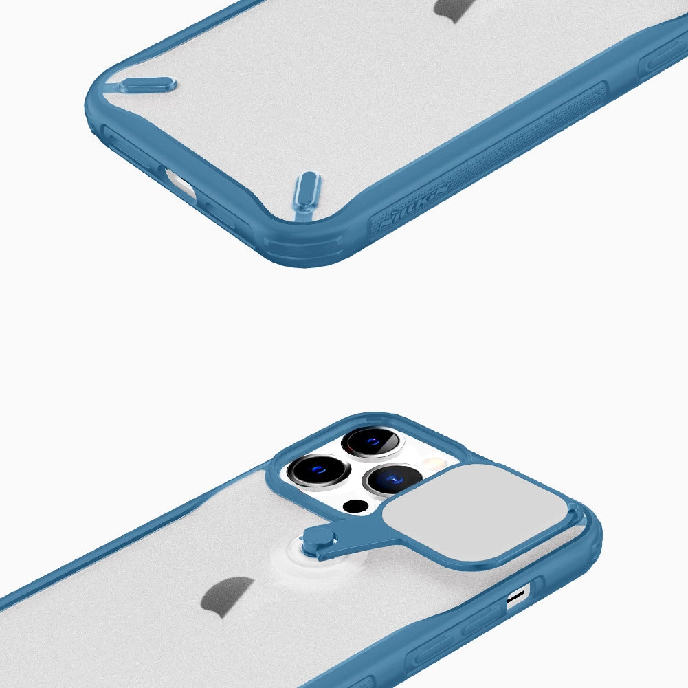 Nillkin Cyclops Case holdbar kuffert med kameraomslag og sammenklappelig stand til iPhone 13 Pro sort