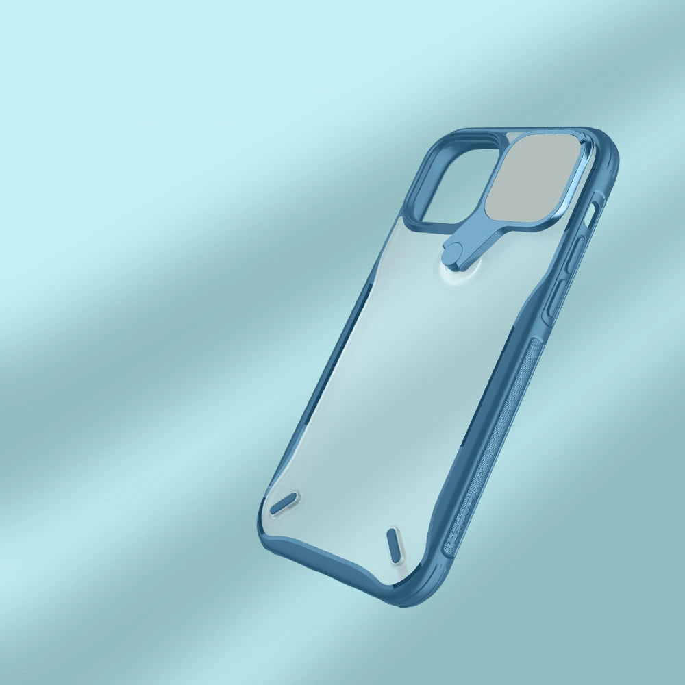 Nillkin Cyclops Case holdbar kuffert med kameraomslag og sammenklappelig stand til iPhone 13 Pro Max sort