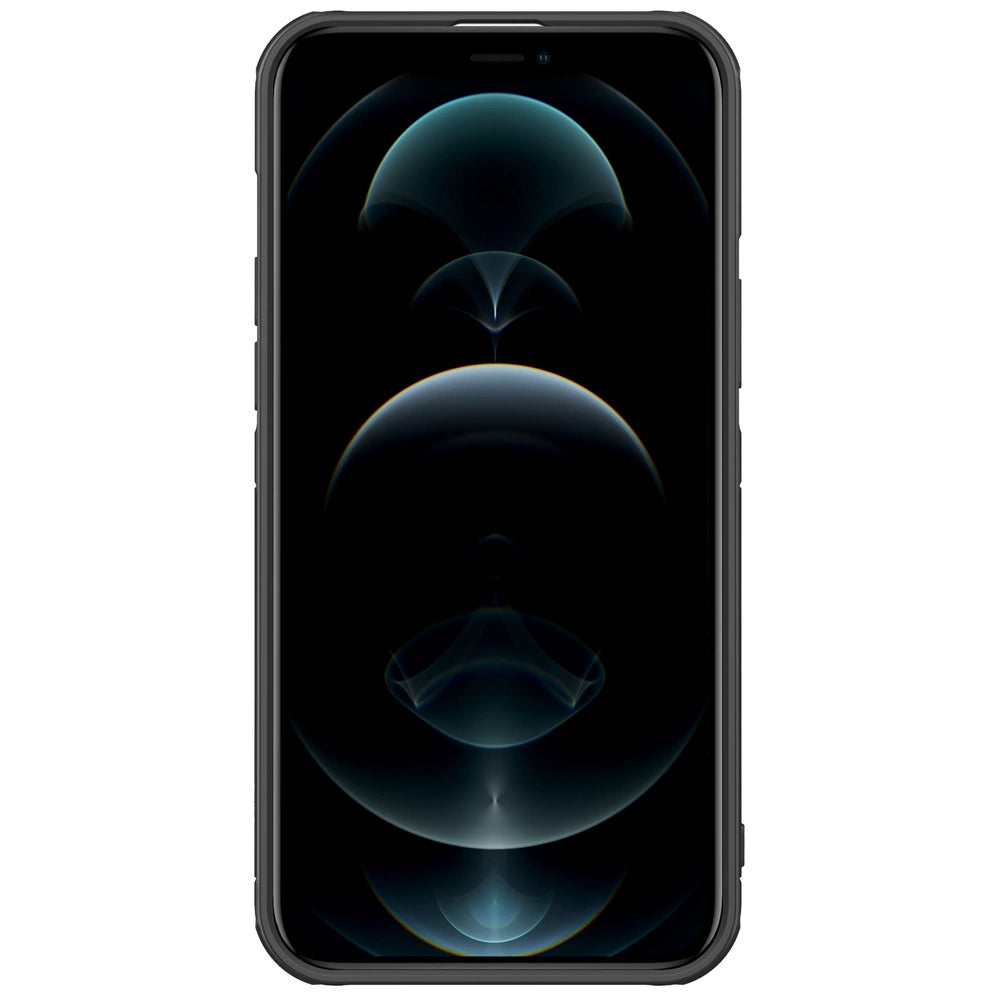 Nillkin Cyclops Case holdbar kuffert med kameraomslag og sammenklappelig stand til iPhone 13 Pro Max sort