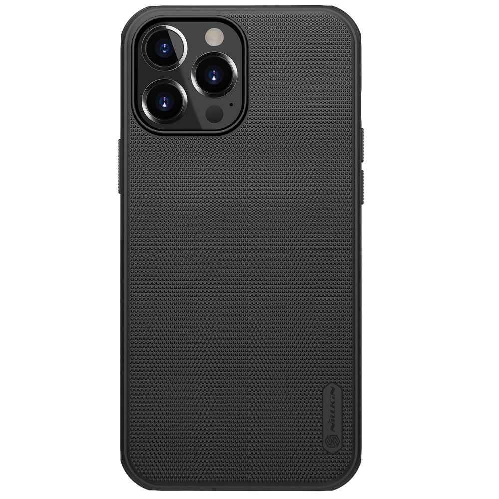Nillkin Super Frosted Shield forstærket forside til iPhone 13 Pro Max sort