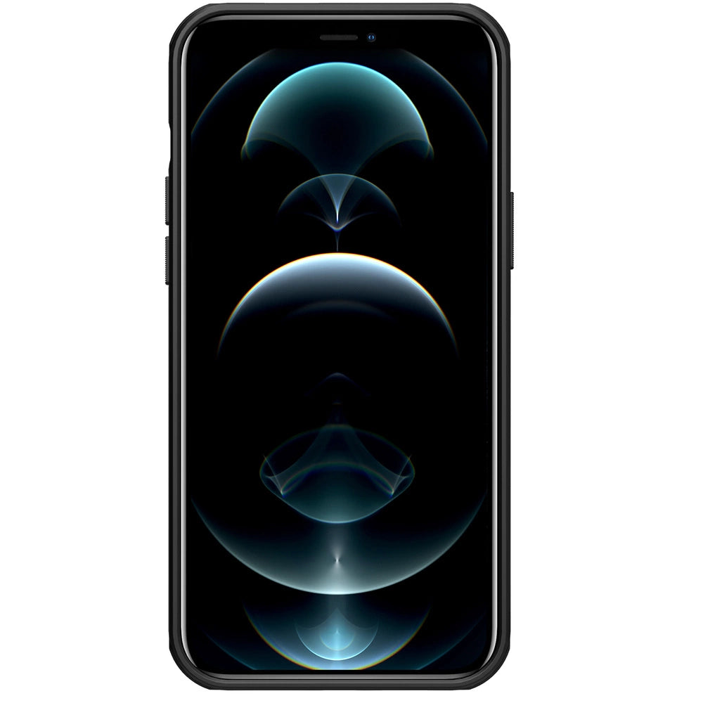 Nillkin Super Frosted Shield forstærket forside til iPhone 13 Pro Max sort