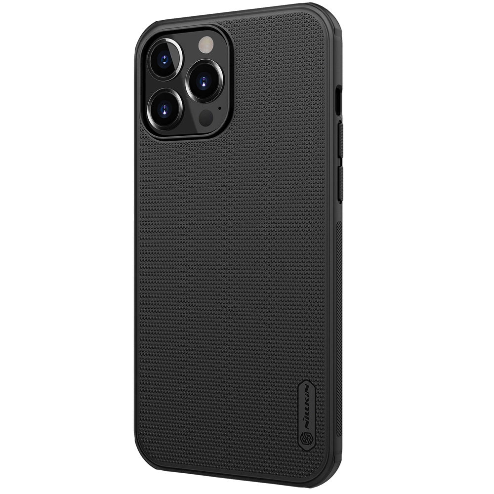 Nillkin Super Frosted Shield forstærket forside til iPhone 13 Pro Max sort