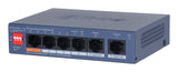 Dahua Technology CS4006-4ET2GT-60 netværksswitch Administreret L2 Gigabit Ethernet (10/100/1000) Strøm over Ethernet (PoE) Blå
