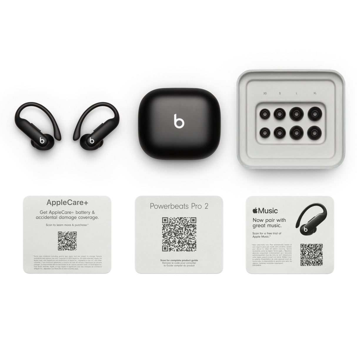 Beats by Dr. Dre Powerbeats Pro 2 Headset Trådløs Ørekrog, I ørerne Opkald/Musik/Sport/Hverdag Sort