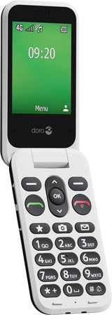 DORO Leva E22 2.8 128MB Sort/hvid Sort Hvid
