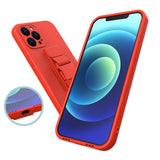 Rope case Gel case med en kæde lanyard taske lanyard iPhone 11 Pro lilla