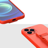 Rope case Gel case med en kæde lanyard taske lanyard iPhone 11 Pro lilla